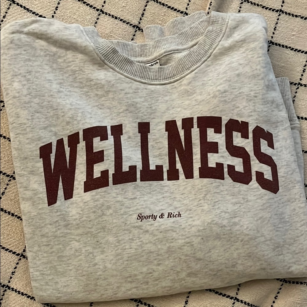 Sporty & Rich WELLNESS sweatshirt